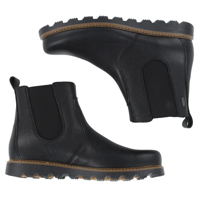 Pomar Raja Herre Chelsea Gore-Tex ankel støvel svart