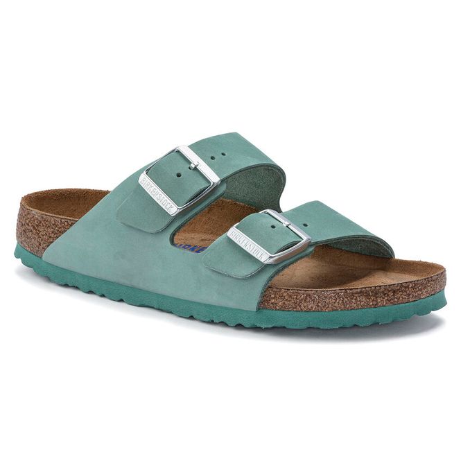 Hovedbilde Birkenstock Arizona SFB Beryl Nubuck skinn smal ...
