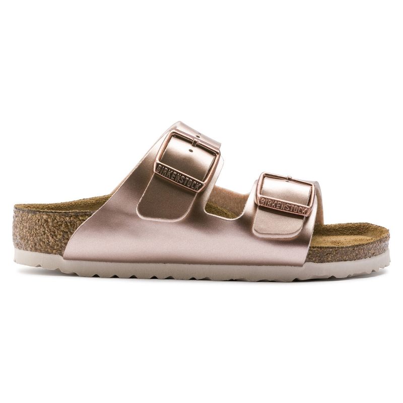 Birkenstock Arizona Electr Met Copper Birko-flor