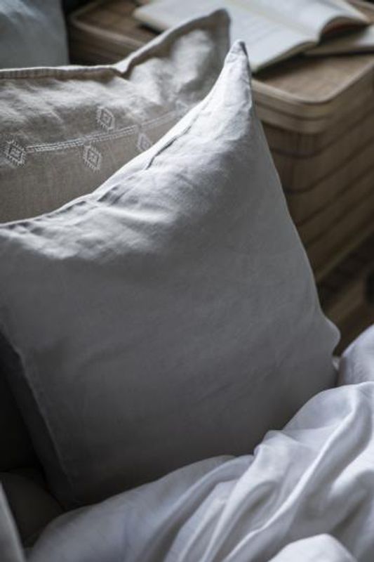 IB Laursen Pute ash grey 50x50 dun