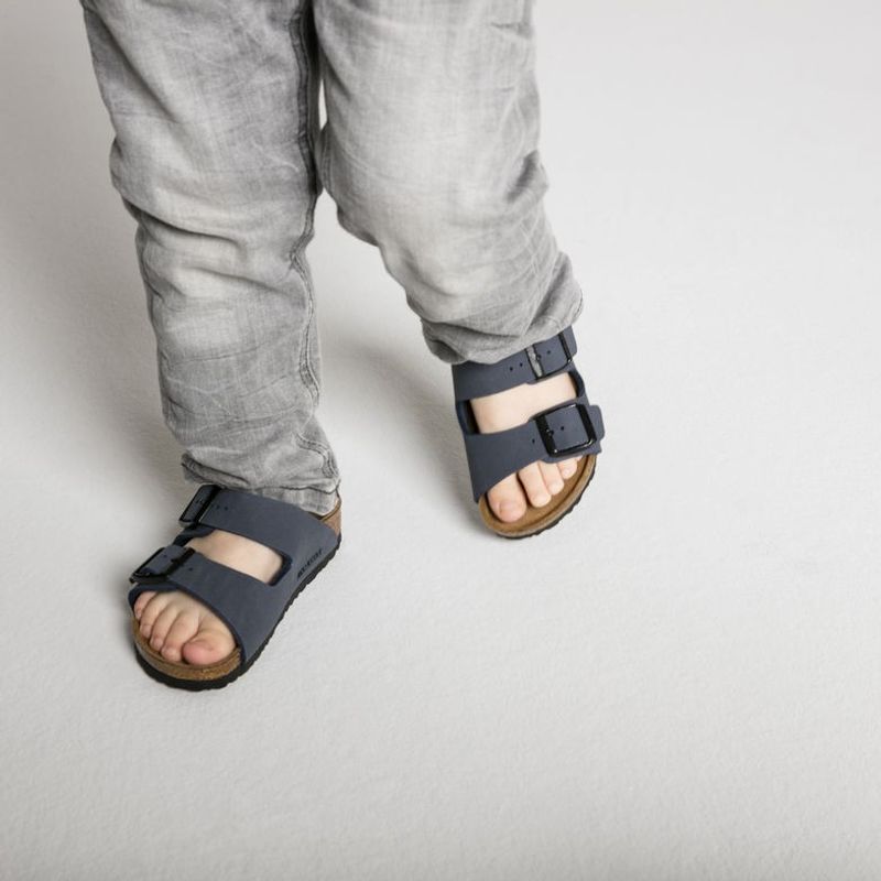 Birkenstock Arizona Marineblå Birko-flor