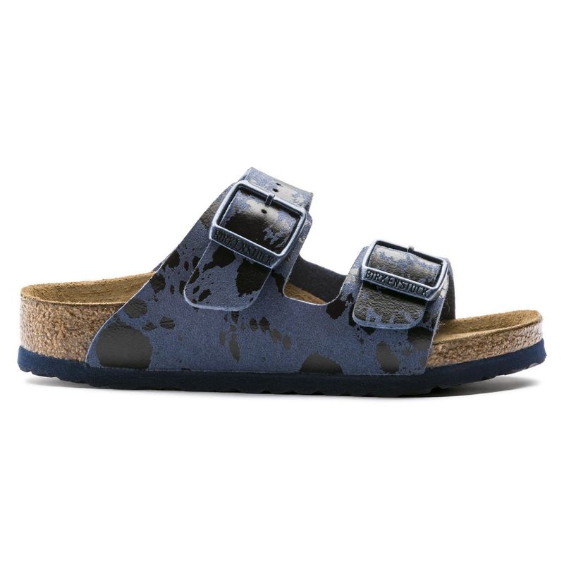 Birkenstock Arizona Color Sprays Blå Mikrofiber