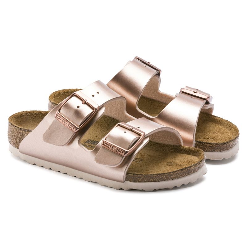 Birkenstock Arizona Electr Met Copper Birko-flor