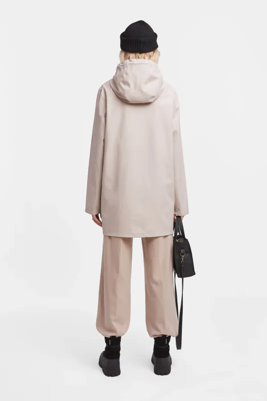 Stutterheim Stockholm lett regnjakke sand unisex