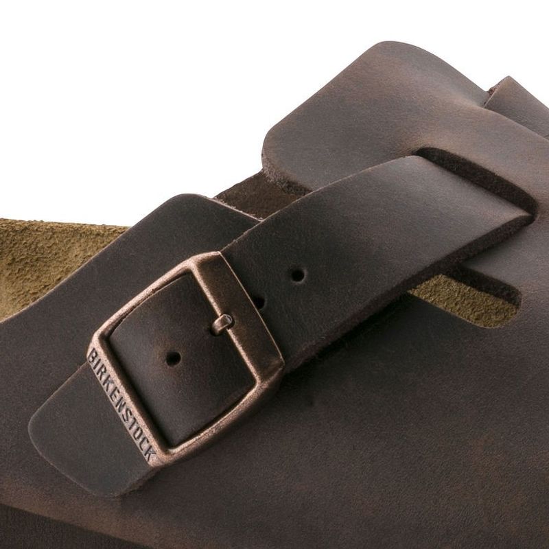 Birkenstock Boston Habana oljet skinn smal