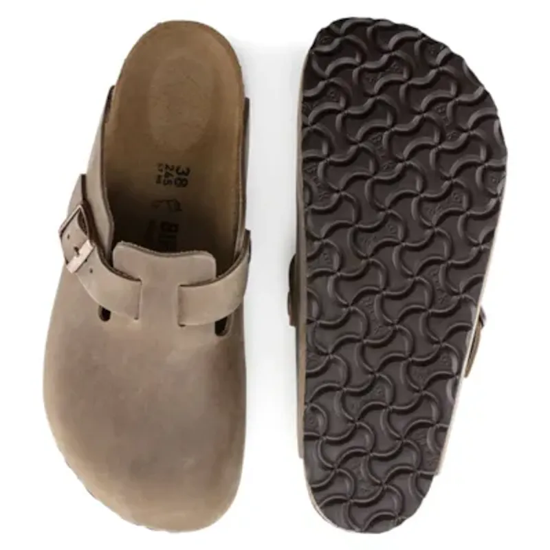 Birkenstock Boston Tabacco oljet skinn normal