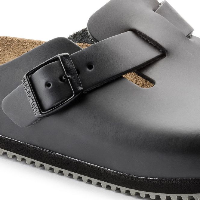Hovedbilde Birkenstock Boston SL svart smal