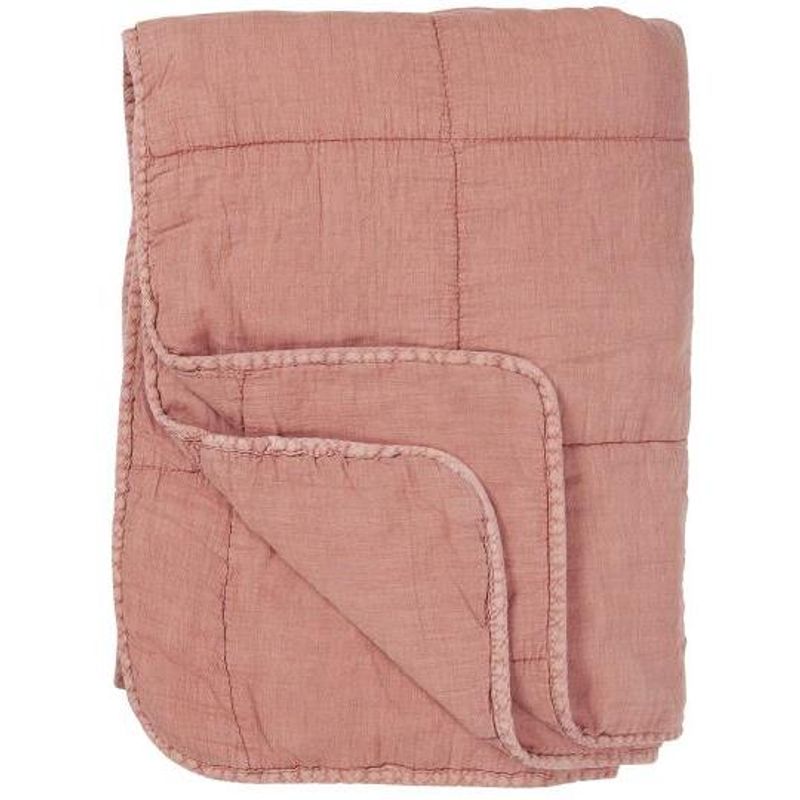 IB Laursen Vintage Quilt desert rose 130x180
