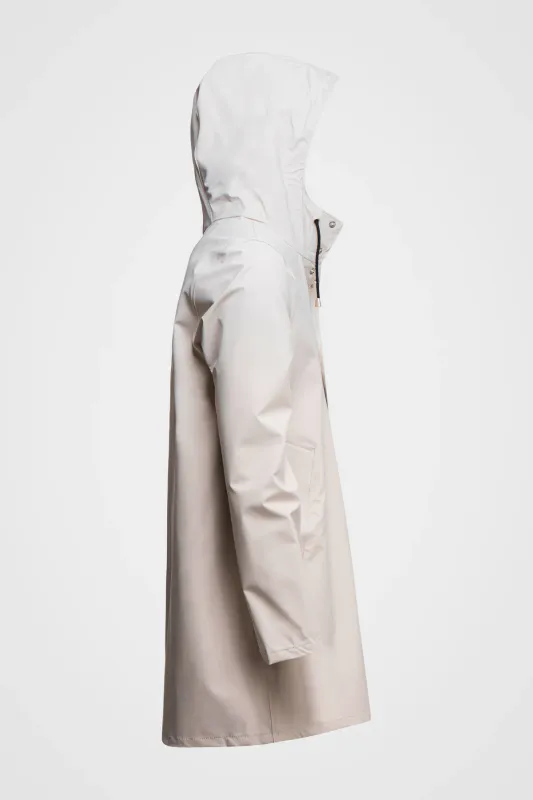 Stutterheim Stockholm lett regnjakke sand unisex