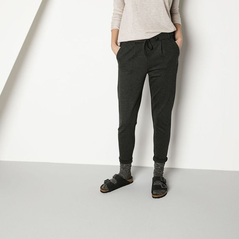 Birkenstock Arizona Svart oljet skinn normal