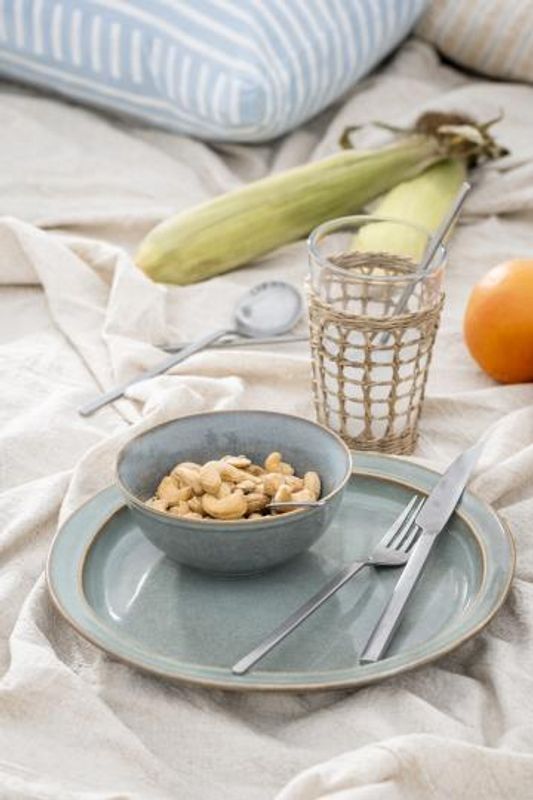 IB Laursen Müsliskål Light Blue Dunes