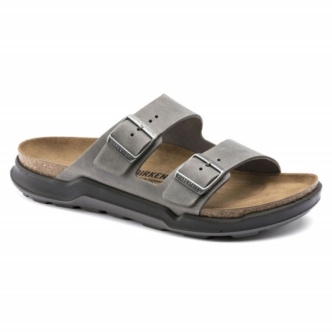 Hovedbilde Birkenstock Arizona CT Cross Track Iron skinn ...