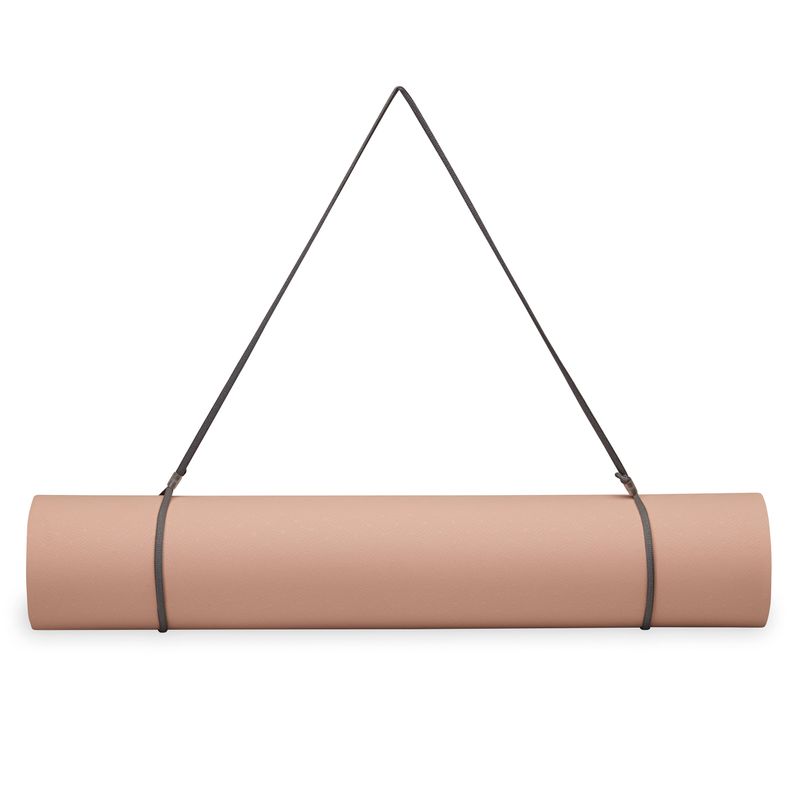 Gaiam Yoga Matte 6 mm Premium Blush TPE m bæresnor vendbar