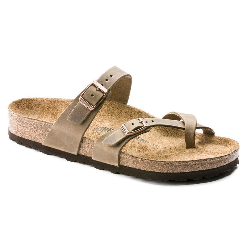 Birkenstock Mayari Tabacco oljet skinn normal