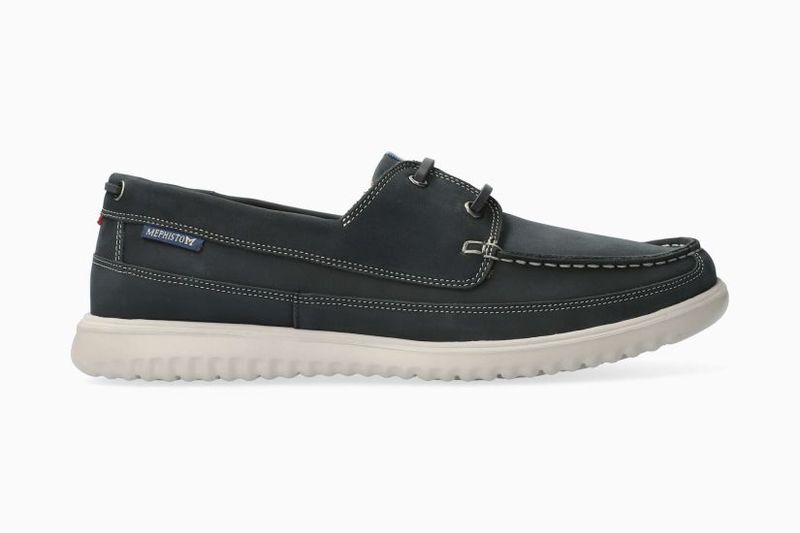 Mephisto Trevis Nomad marineblå nubuck skinn Herre