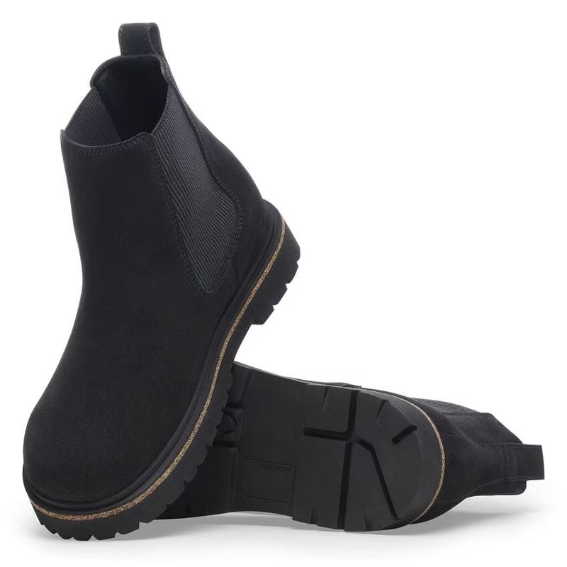 Birkenstock Highwood Slip on Mid Herre semsket skinn svart normal