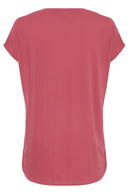 Ichi SS4 T-shirt Holly Berry Red