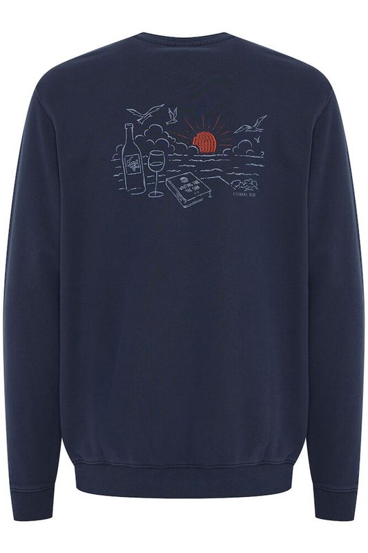 Solid Dorman sweatshirt insignia blue bomull