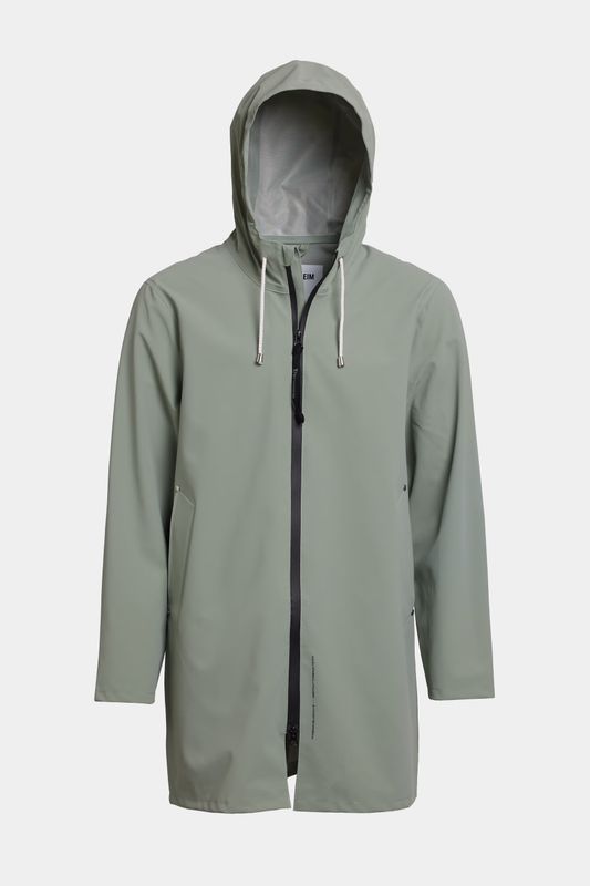 Stutterheim Stockholm lightweight zip matte comet unisex