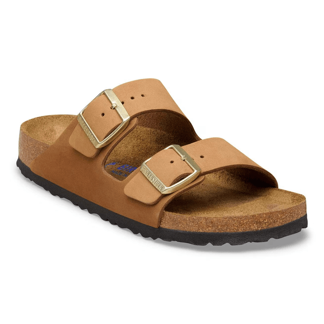 Hovedbilde Birkenstock Arizona SFB Mink nubuck skinn smal ...