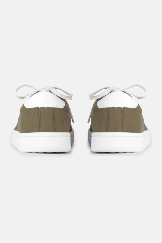 Ilse Jacobsen Tulip city sneaker oliven/hvit Herre