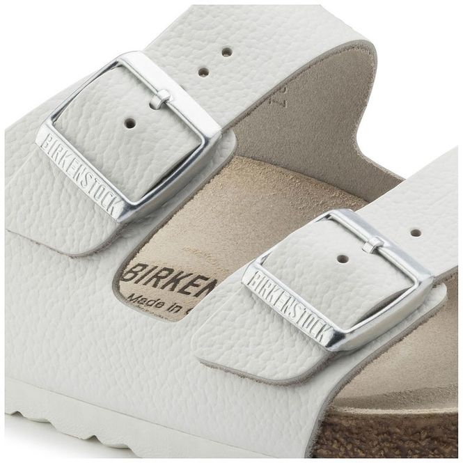 Hovedbilde Birkenstock Arizona Hvit skinn smal