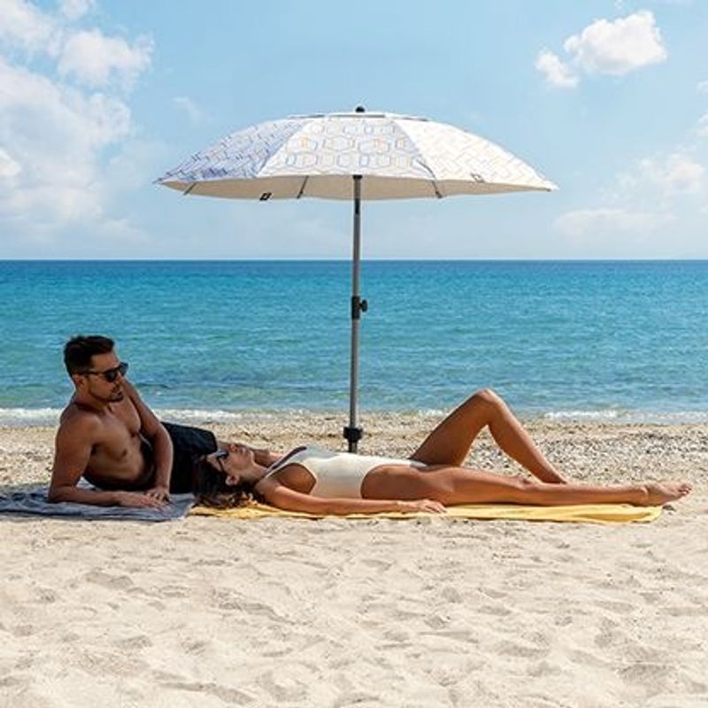 Terra AU KIRI Strandparasoll 180 hvit