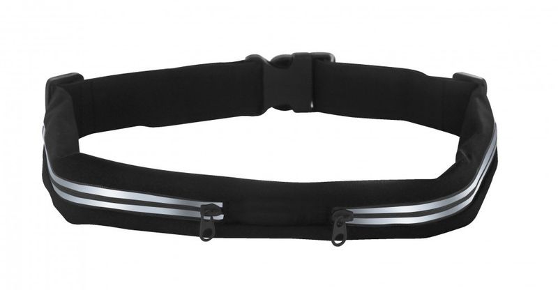Treningsbelte stretch m 2 lommer