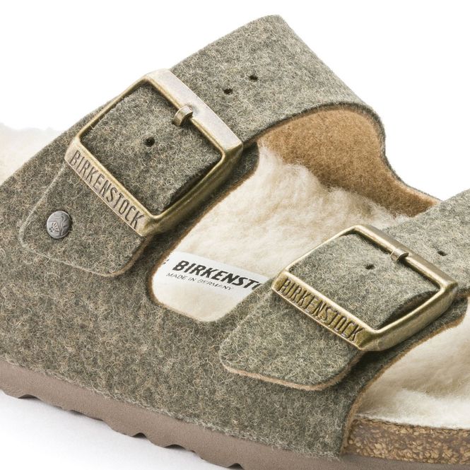 Hovedbilde Birkenstock Arizona Doubleface Khaki smal