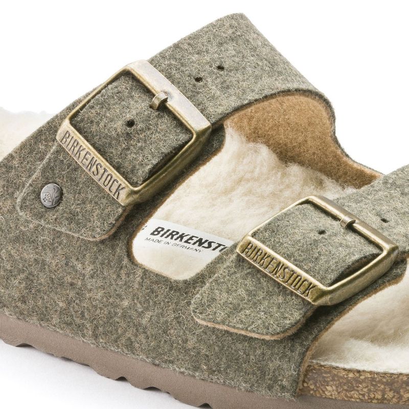 Birkenstock Arizona Doubleface Khaki smal