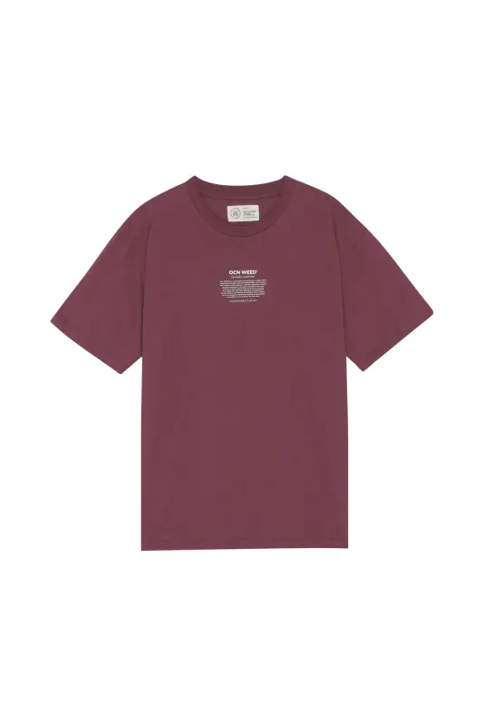 CPH Cartel OCN Weed Unisex t-shirt Deep - lilla