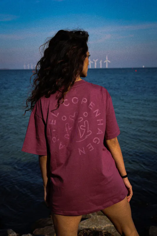 CPH Cartel OCN Weed Unisex t-shirt Deep - lilla