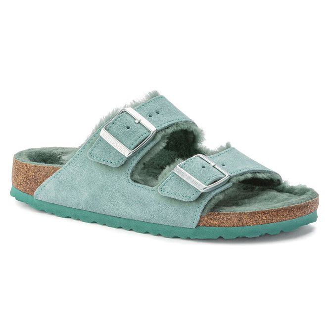 Hovedbilde Birkenstock Arizona Shearling Beryl semsket ...