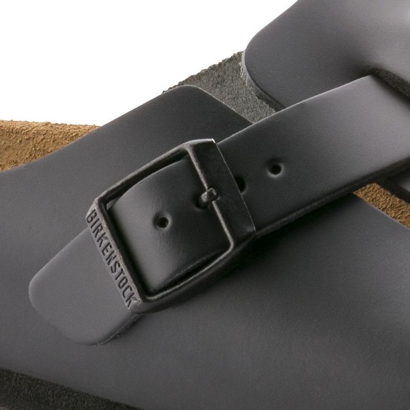 Birkenstock Boston Svart skinn normal