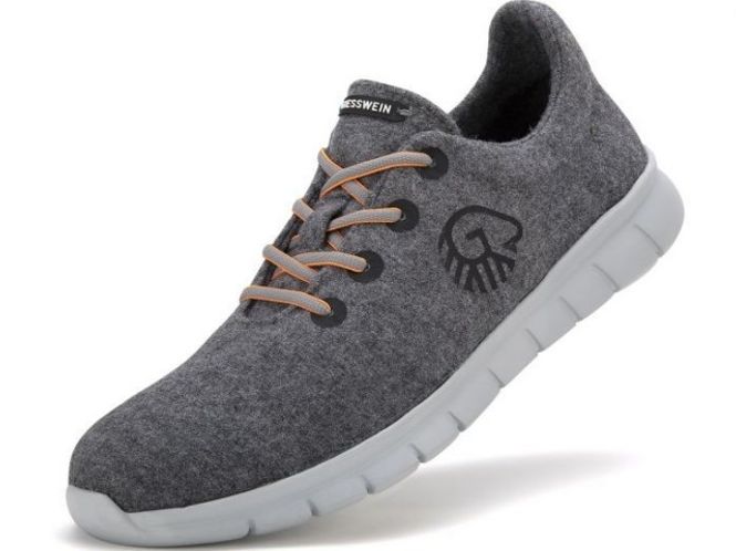 Hovedbilde Merino Runner Dame grå - merino ull