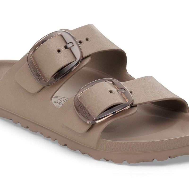 Birkenstock Arizona EVA Big Buckle Gray Taupe badesandal smal