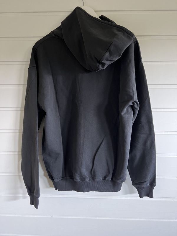 BB Hoodie organisk bomull vintage grå unisex