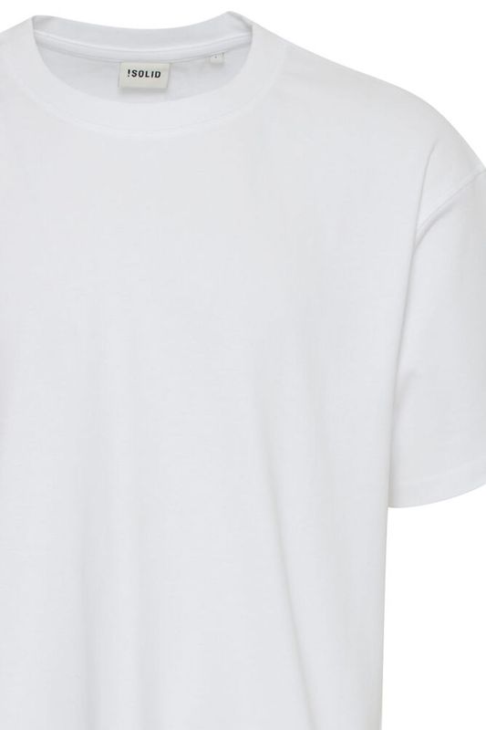 Solid T-shirt Danten bomull hvit