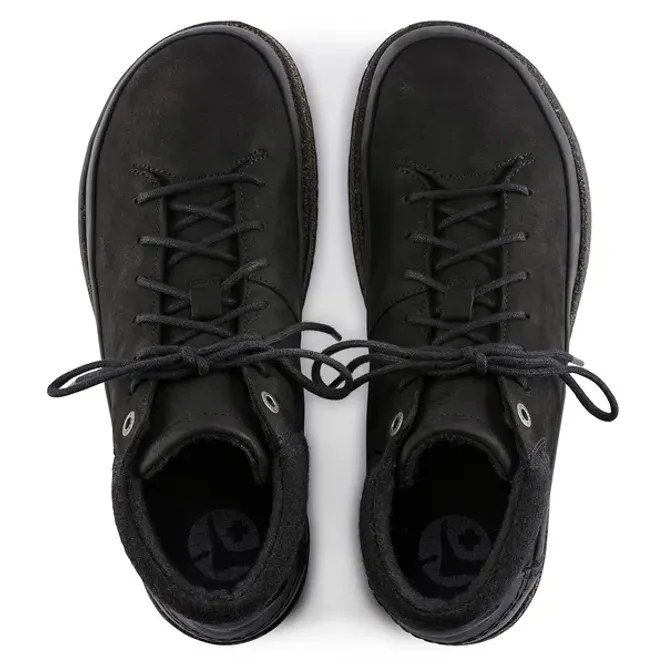 Hovedbilde Birkenstock Honnef High semsket skinn svart ...