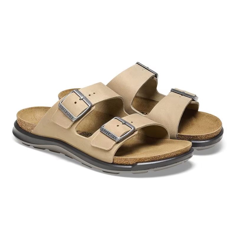 Birkenstock Arizona CT Crosstown Tabacco Brown oljet skinn smal