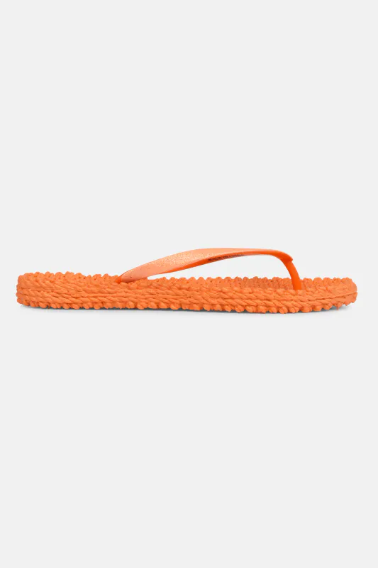 Ilse Jacobsen Flip Flop m Glitter oransje