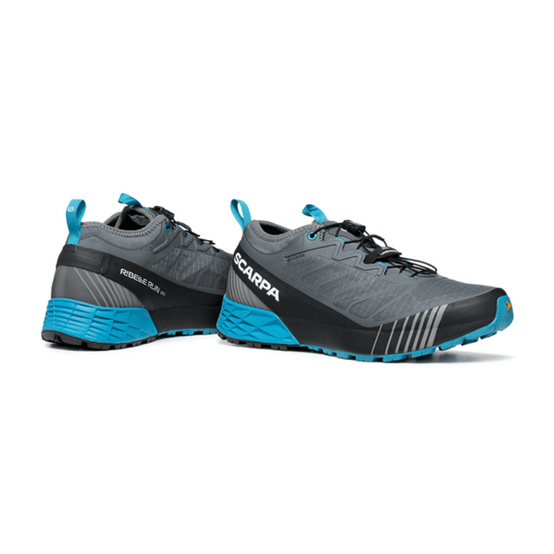 Scarpa Ribelle Run GTX Dame Anthracite-Blue Turq