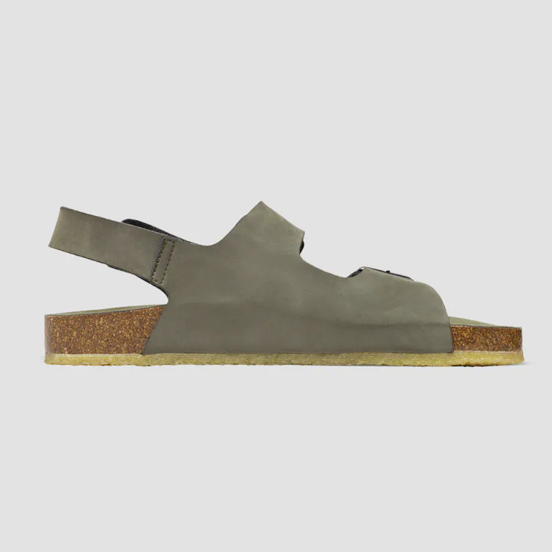 New Movements Everyday Strappy sandal Olive vegan