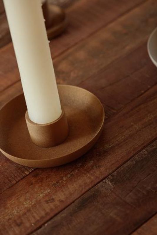 IB Laursen Lysestake t/lys Ø:3,8 cognac