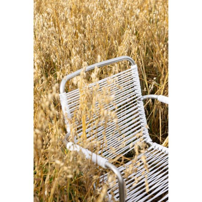 Hovedbilde Fiam Mya Armchair spisestol alum hvit