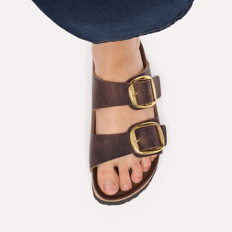 Birkenstock Arizona Big buckle habana skinn smal