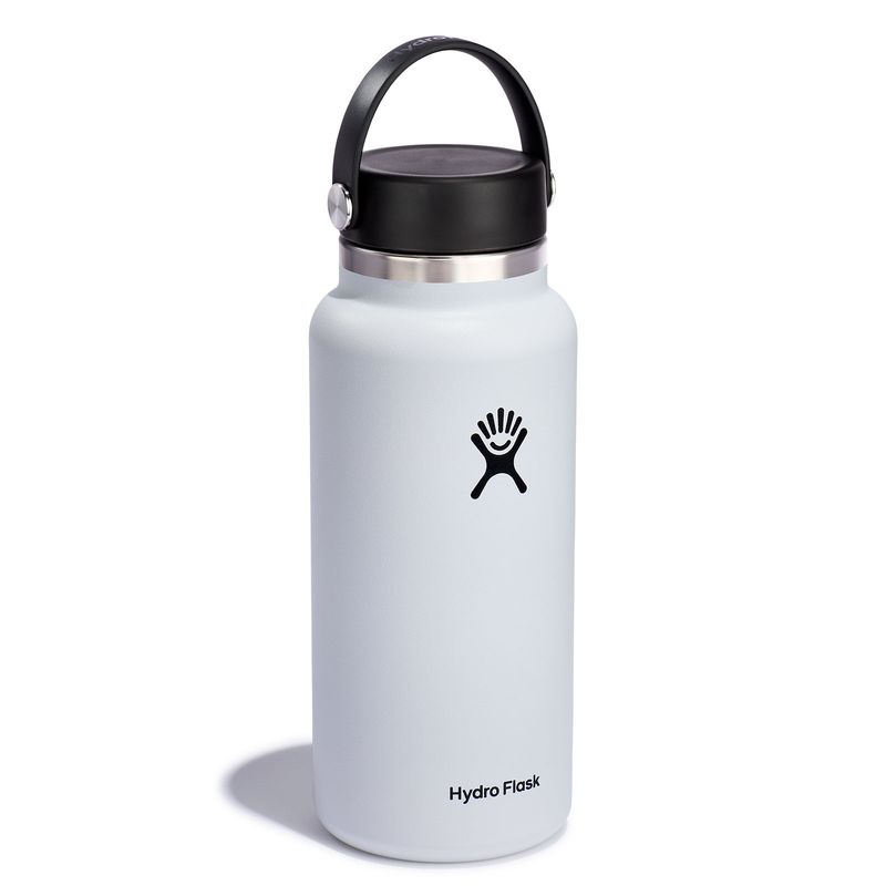 Hydro Flask 32 OZ (946ml) Wide Flex Cap Hvit