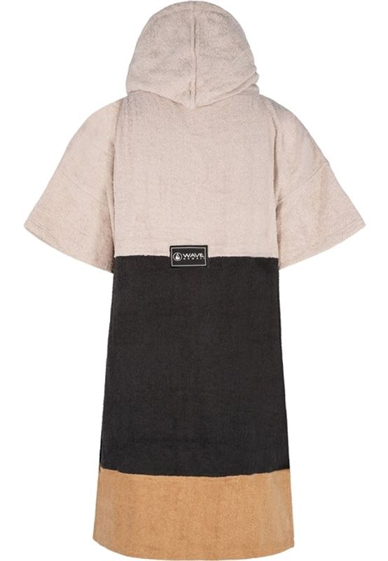 Poncho Håndkle Soul beige/svart M